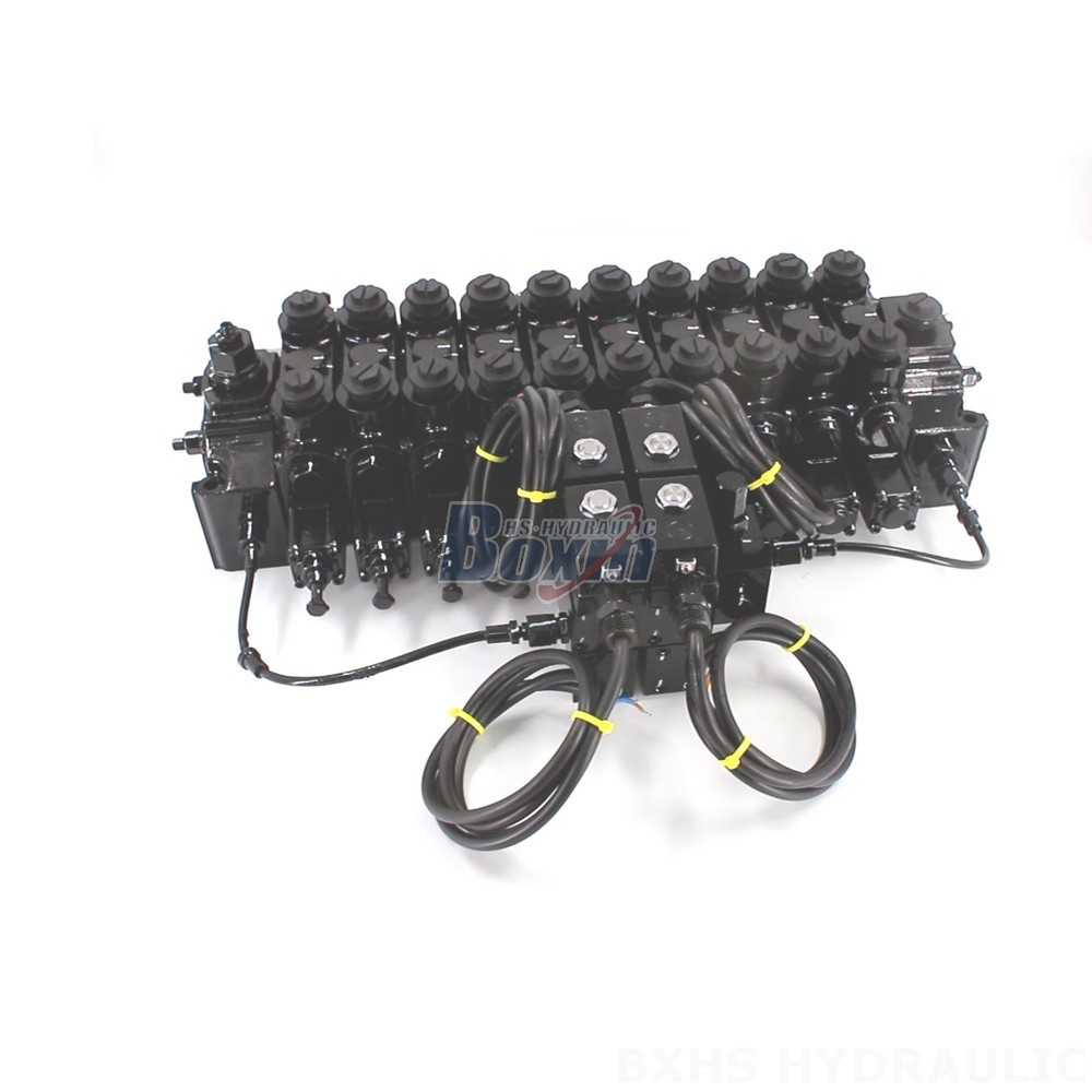 Precision Engineered DCV150-10-NPT 10 Spool Hydraulic Valve main image